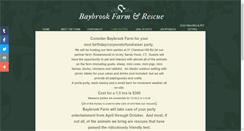 Desktop Screenshot of baybrookrescue.org