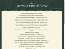 Tablet Screenshot of baybrookrescue.org